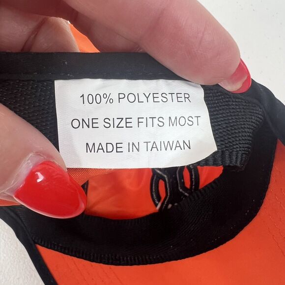 Onix Premier Lite Adjustable Pickleball Hat Bright Orange Lightweight Wicking - Picture 12 of 13